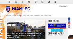 Desktop Screenshot of miamifc.com